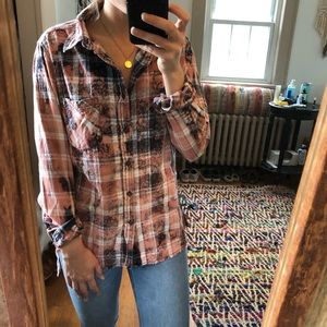 PacSun ADL Acid Wash Flannel